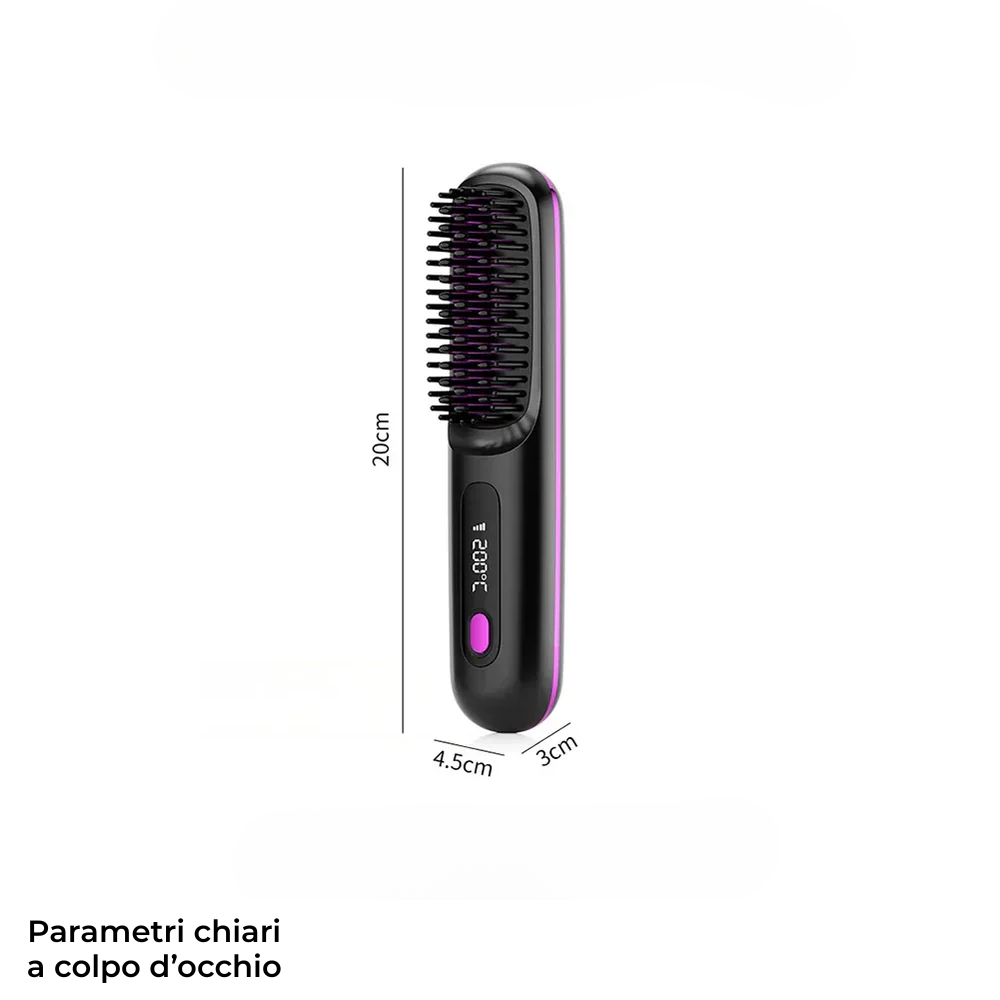 VIRNI™ Spazzola Lumina - Ordina e definisci i tuoi Capelli